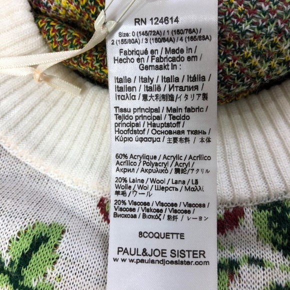 Paul & Joe Wool floral Sweater Dress - Picture 2 of 3